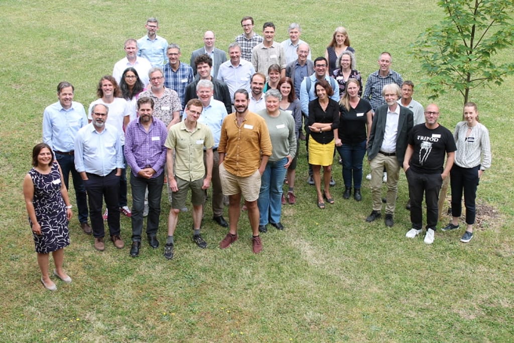Group picture of ScenarioMIP workshop in-person attendees